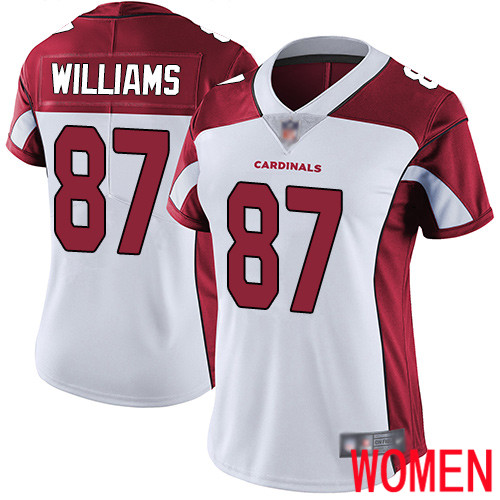 Arizona Cardinals Limited White Women Maxx Williams Road Jersey NFL Football #87 Vapor Untouchable